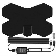 Indoor 3000 Miles X HDTV Antenna Digital Antenna TV Aerial Receiver with Amplifier DVB  T2 ISDB  T ASTC Satellite Dish