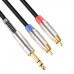 6 35mm Male to Dual RCA Male Audio Cable  Cable Length  1 8m