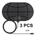 3 PCS HDTV Antenna Mini HD Digital TV Antenna