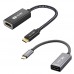 ULT  unite USB3 1 Type  C   USB  C To HDMI 4K HD Cable Computer with Screen Conversion Cable  Color  Silver Gray